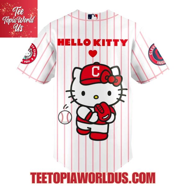 Cleveland Guardians x Hello Kitty 2025 Baseball Jersey