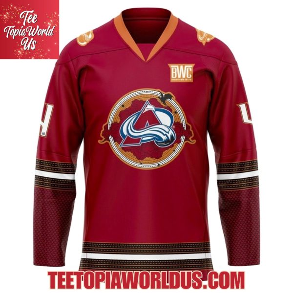 Colorado Avalanche Fourth Wing Night 2025 Jersey
