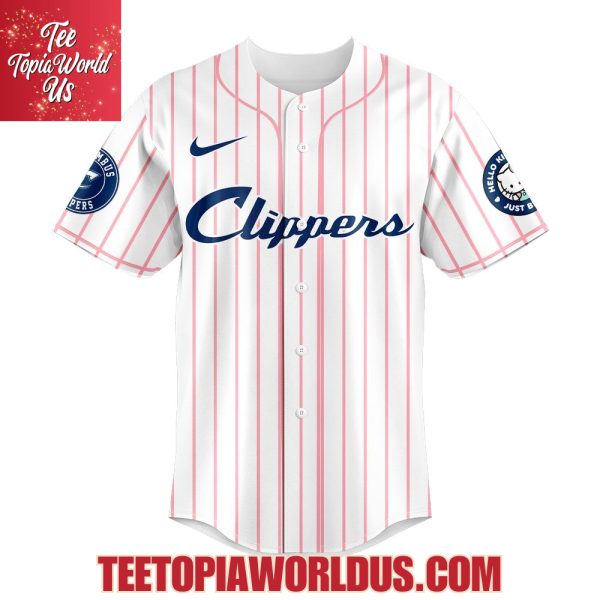 Columbus Clippers x Hello Kitty 2025 Jersey