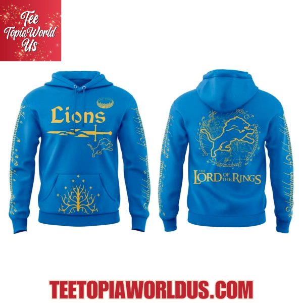 Detroit Lions x The Lord Of The Rings Hoodie