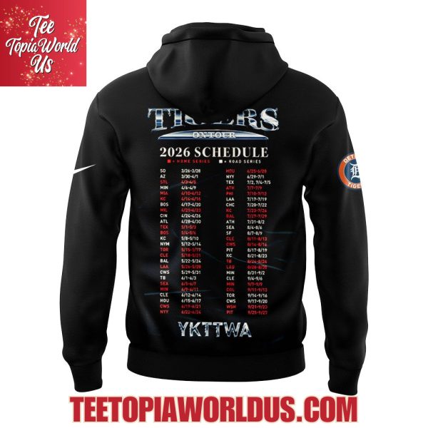 Detroit Tigers 2026 Fight Schedule T-Shirt, Hoodie
