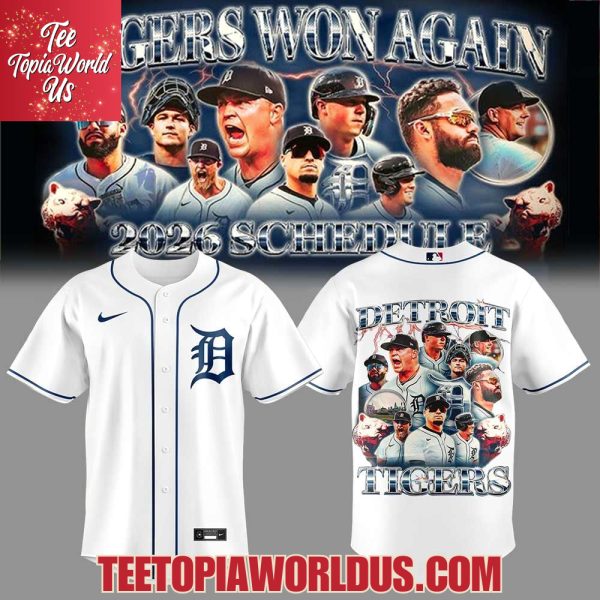 Detroit Tigers Won A Again 2.0 Jersey