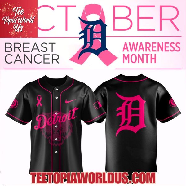 Detroit Tigers x Breast Cancer Awareness Month Jersey