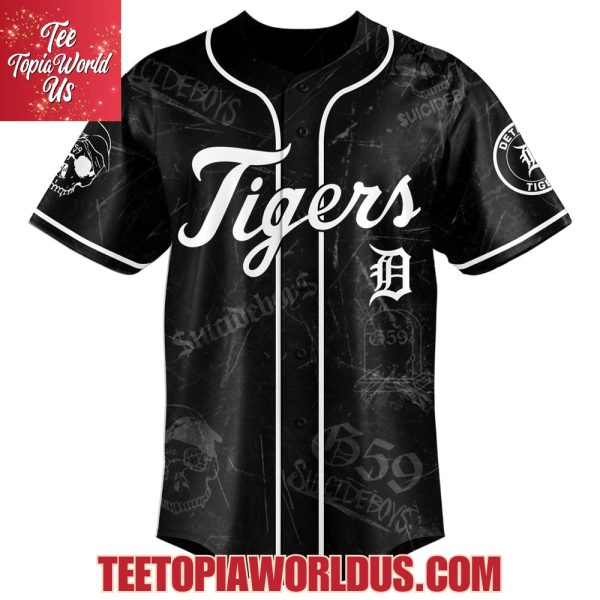 Detroit Tigers x $uicideboy$ Grey Day Tour 2025 Jersey