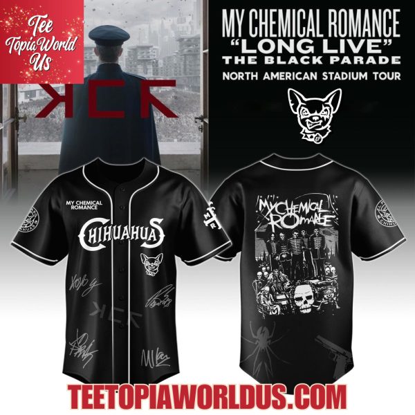 El Paso Chihuahuas x My Chemical Romance 2025 Baseball Jersey