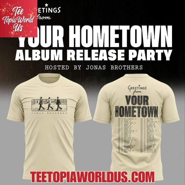 Greeting’s From Your Hometown Jonas Brothers Tour T-Shirt, Hoodie