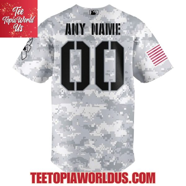 Gwinnett Stripers Military Appreciation Night 2025 Baseball Jersey