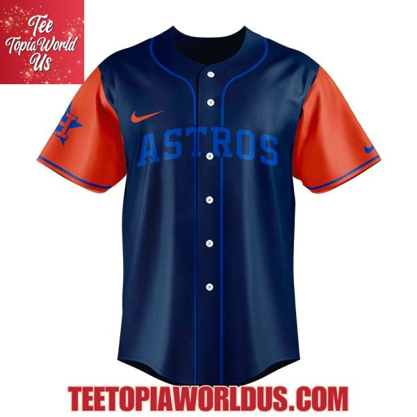 Houston Astros Let’s Cartoon Logo Collection Jersey