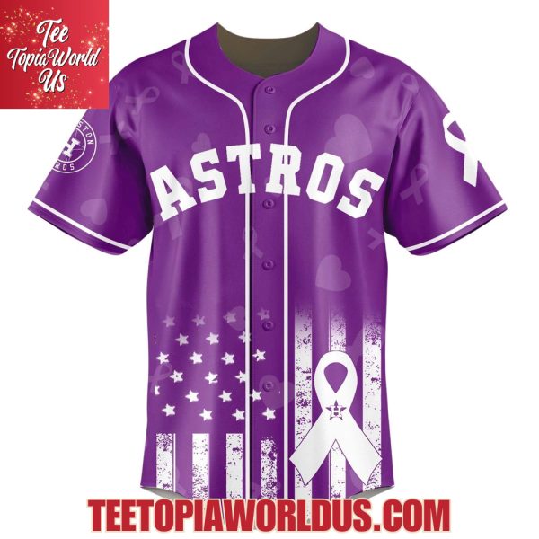 Houston Astros x Domestic Violence Awareness Month 2025 Jersey