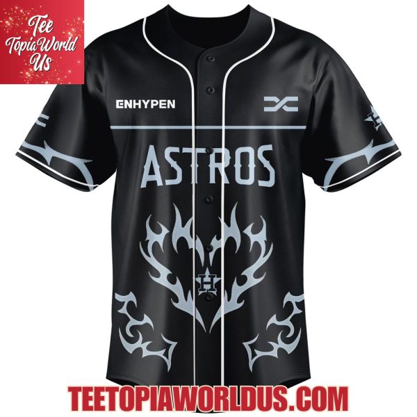 Houston Astros x Enhypen Walk The Line Tour 2025 Jersey