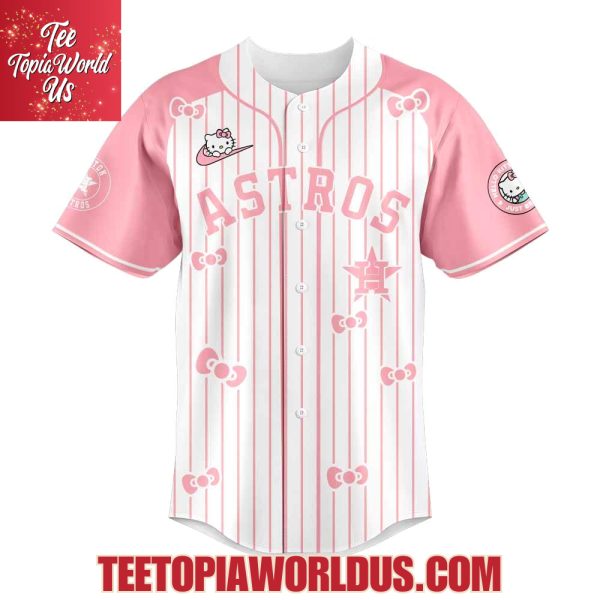 Houston Astros x Hello Kitty 2025 Jersey