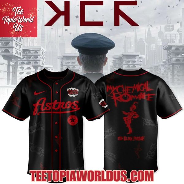 Houston Astros x Long Live The Black Parade – My Chemical Romance Jersey