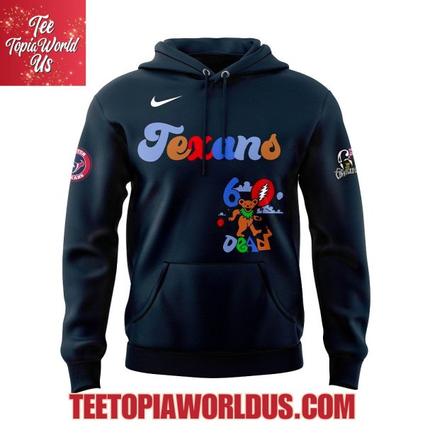 Houston Texans 60th Anniversary Grateful Dead Hoodie