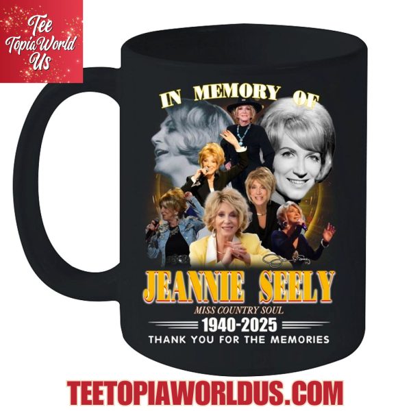 In Memory Of Jeannie Seely 1940-2025 Thank You For The Memories T-Shirt