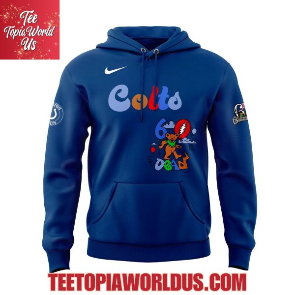 Indianapolis Colts 60th Anniversary Grateful Dead Hoodie