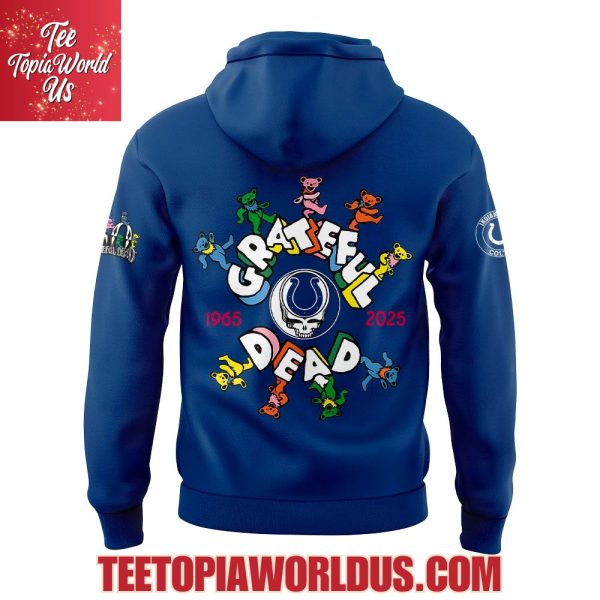 Indianapolis Colts 60th Anniversary Grateful Dead Hoodie