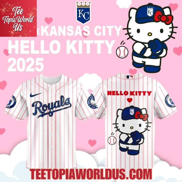 Kansas City Royals x Hello Kitty 2025 Baseball Jersey