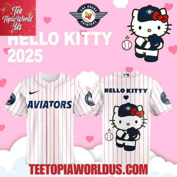 Las Vegas Aviators x Hello Kitty 2025 Jersey