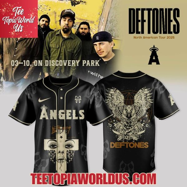 Los Angeles Angels x Deftones North American Tour Fall 2025 Jersey