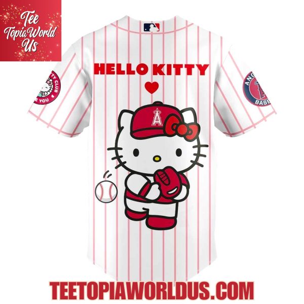 Los Angeles Angels x Hello Kitty 2025 Baseball Jersey
