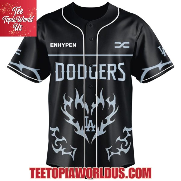 Los Angeles Dodgers x Enhypen Walk The Line Tour 2025 Jersey