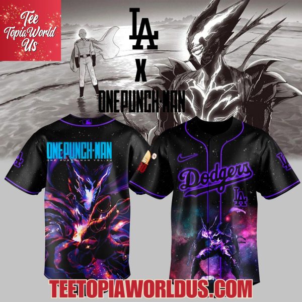 Los Angeles Dodgers x One Punch Man Jersey