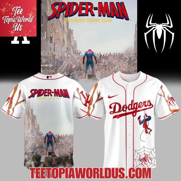 Los Angeles Dodgers x Spider-Man: Brand New Day Jersey 2025