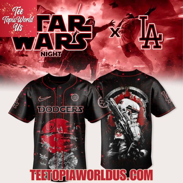 Los Angeles Dodgers X Star Wars Night New Collection Jersey