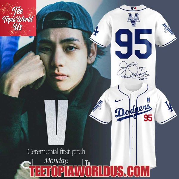 Los Angeles Dodgers x Tae-Hyung 95 Signature Jersey