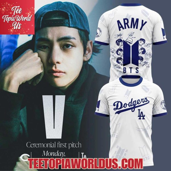 Los Angeles Dodgers x Tae-Hyung 95 Signature T-Shirt