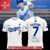 los angeles dodgers x teahyung 7 v bts white hoodie 4.jpg