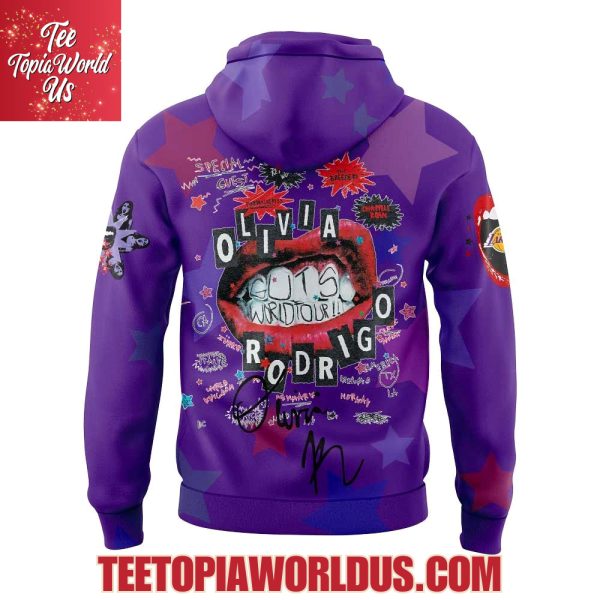 Los Angeles Lakers x Olivia Rodrigo GUTS World Tour 2025 T-Shirt, Hoodie