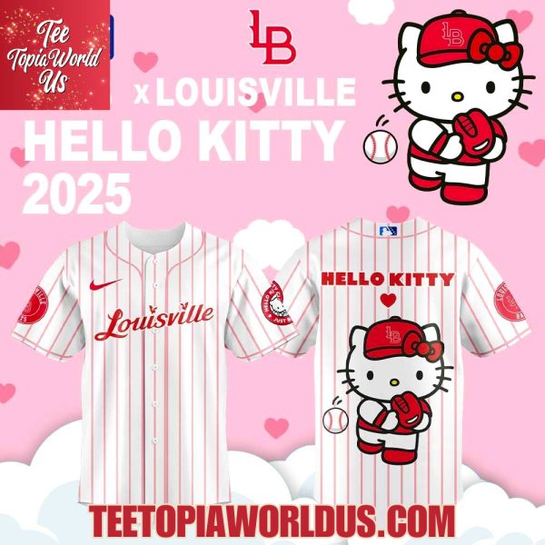 Louisville Bats x Hello Kitty 2025 Jersey