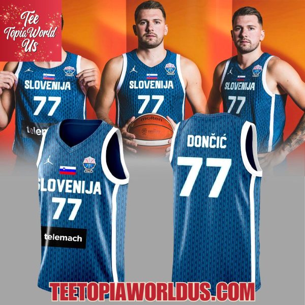 Luka Doncic has joined Slovenia at EuroBasket 2025 Jersey