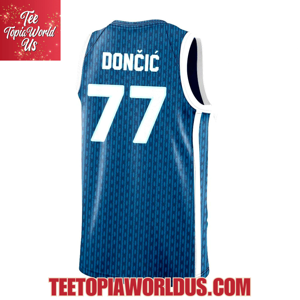 Luka Doncic has joined Slovenia at EuroBasket 2025 Jersey Luka Doncic has joined Slovenia at EuroBasket 2025 Jersey