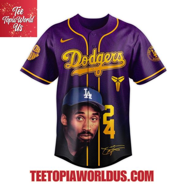 Mamba Forever x Los Angeles Dodgers 24 Tribute Jersey