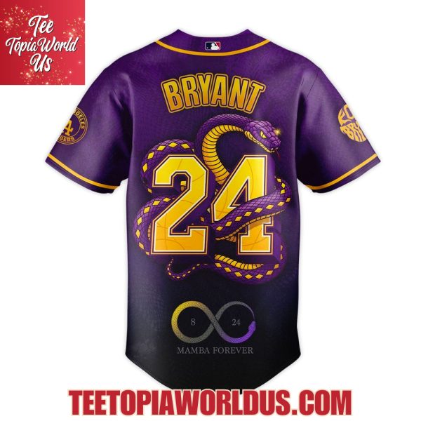 Mamba Forever x Los Angeles Dodgers 24 Tribute Jersey