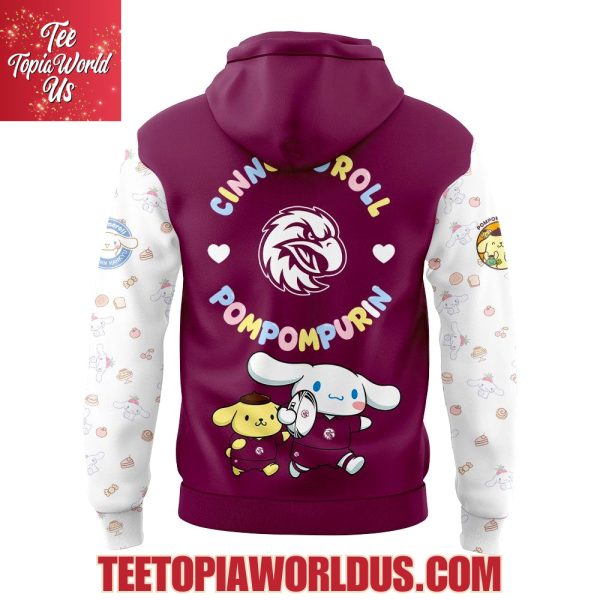 Manly Warringah Sea Eagles Cinnamoroll and Pompompurin T-Shirt, Hoodie