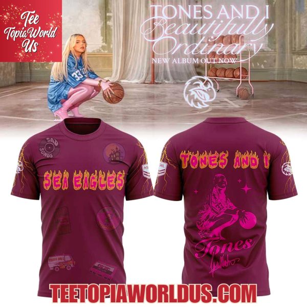 Manly Warringah Sea Eagles x Tones and I Beautifully Ordinary Tour T-Shirt, Hoodie