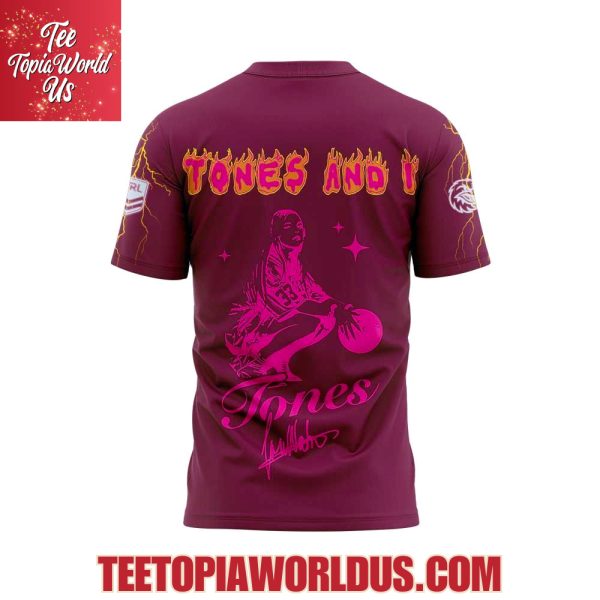 Manly Warringah Sea Eagles x Tones and I Beautifully Ordinary Tour T-Shirt, Hoodie