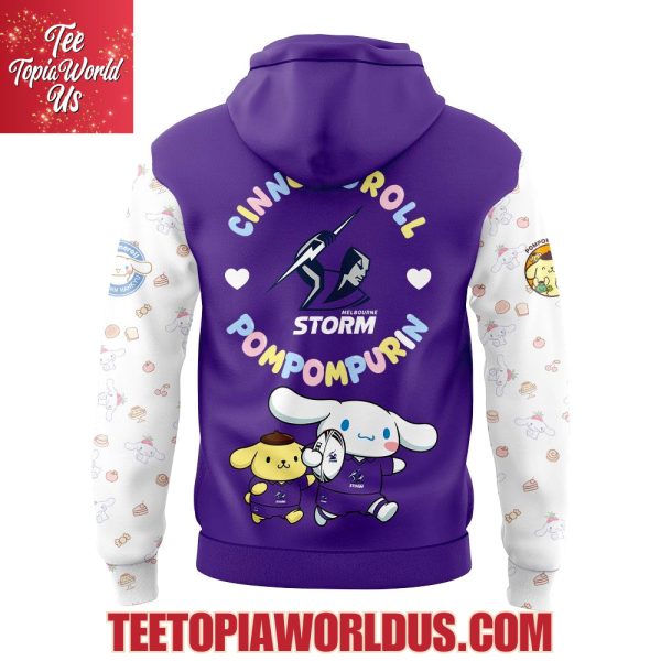 Melbourne Storm Cinnamoroll and Pompompurin T-Shirt, Hoodie