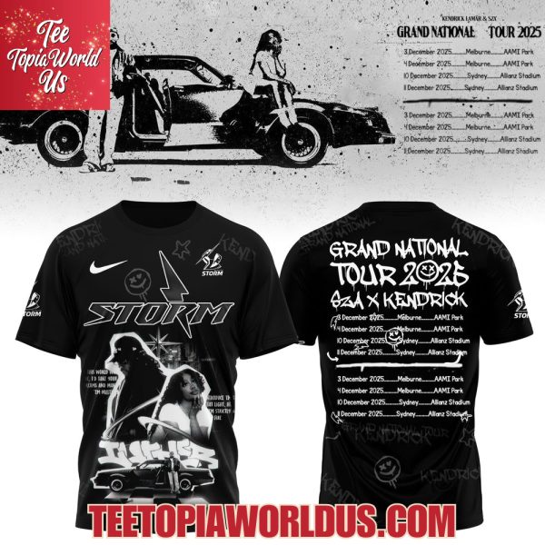 Melbourne Storm x Grand National Tour 2025 SZE x Kendrick T-Shirt, Hoodie