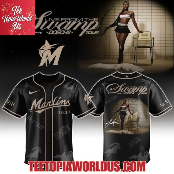 Miami Marlins x Doechii Live From the Swamp Tour Jersey