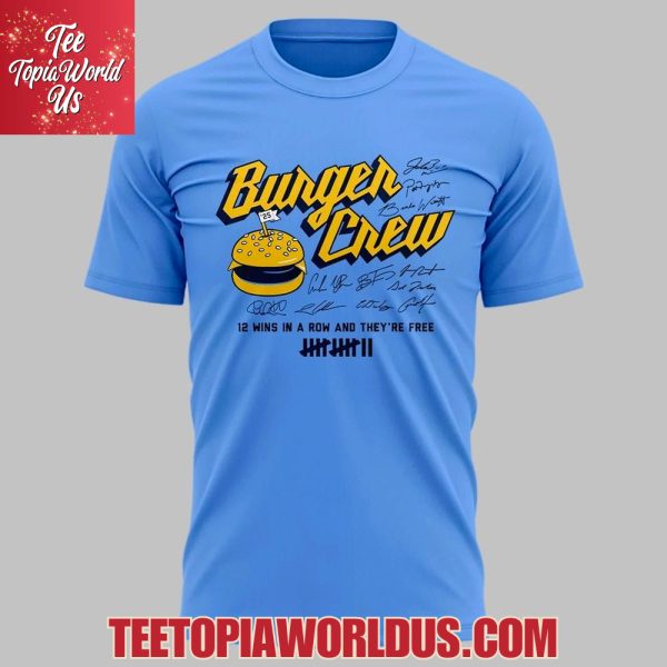 Milwaukee Brewers Burger Crew T-Shirt