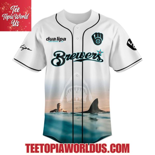 Milwaukee Brewers x dua lipa radical optimism Tour 2025 Jersey