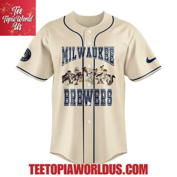 Milwaukee Brewers x Looney Tunes Day Jersey
