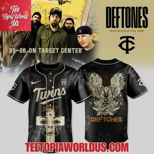 Minnesota Twins x Deftones North American Tour Fall 2025 Jersey