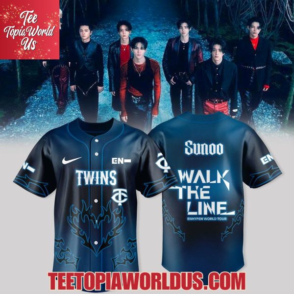 Minnesota Twins x ENHYPEN Walk The Line Jersey