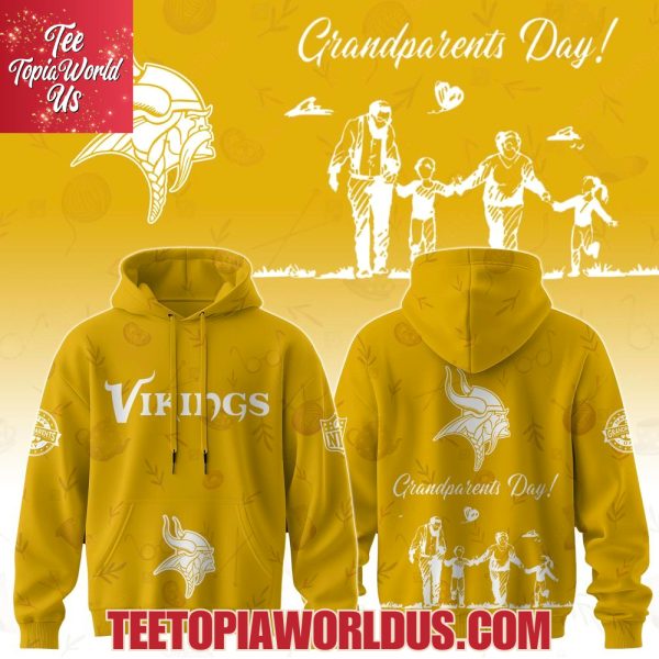 Minnesota Vikings x Grandparents Day 2025 Hoodie
