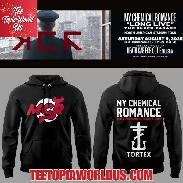 My Chemical Romance Long Live: The Black Parade Tour 2025 x New Jersey Devils T-Shirt, Hoodie